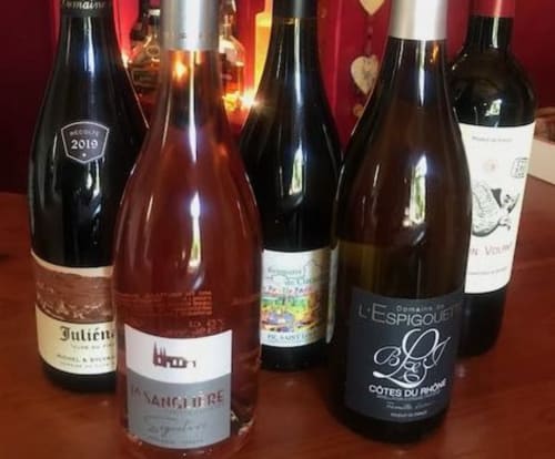 Wine selection