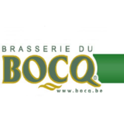 Logo Brasserie du Bocq - identité visuelle de la brasserie de l'hôtel Le Moulin Des Ramiers à Crupet, Belgique