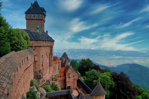 Haut Koenigsbourg- château alsace- château du Haut-Koenigsbourg- Tourisme Strasbourg- Visiter Alsace- R appartements Strasbourg