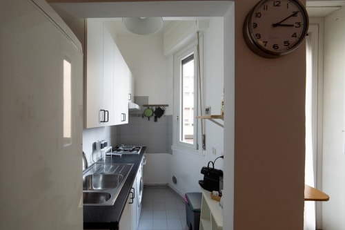 Navigli Darsena 9| Apartment for 4 with one bedroom, living room with sofa bed, kitchen and bathroom with shower. With Wi-Fi, TV and air conditioning - HB Hall, flats in the centre of Milan.