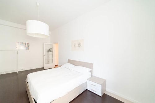 Navigli Darsena 9| Apartment for 4 with one bedroom, living room with sofa bed, kitchen and bathroom with shower. With Wi-Fi, TV and air conditioning - HB Hall, flats in the centre of Milan.