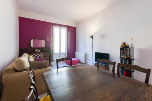 Navigli 7| Apartment for 4 with one bedroom, living room with sofa bed, kitchen, balcony and bathroom with shower. With Wi-Fi, TV and air conditioning - HB Hall, flats in the centre of Milan.
