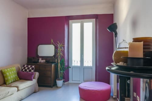 Navigli 7| Apartment for 4 with one bedroom, living room with sofa bed, kitchen, balcony and bathroom with shower. With Wi-Fi, TV and air conditioning - HB Hall, flats in the centre of Milan.