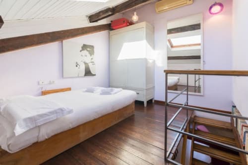 Navigli 7| Apartment for 4 with one bedroom, living room with sofa bed, kitchen, balcony and bathroom with shower. With Wi-Fi, TV and air conditioning - HB Hall, flats in the centre of Milan.