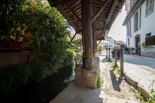 Navigli 2| Studio apartment for 2 with a sofa bed in the living room, kitchenette and bathroom with shower. With Wi-Fi, TV and air conditioning - HB Hall, flats in the centre of Milan.