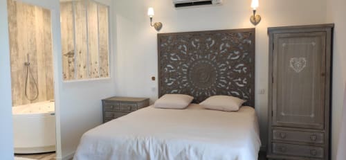 Chambre double balnéo avec balcon - Péret
