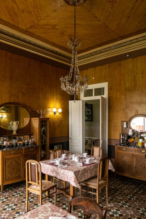 La Venta de Miyares - Asturias - Casa de indianos - Hotel rural - Comedor casa de indianos - 