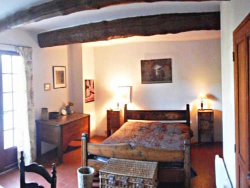 Location grand gite Mas de Regardebon chambre double Provence Mazan Mont-Ventoux