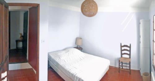 Location grand gite Mas de Regardebon chambre double Provence Mazan Avignon