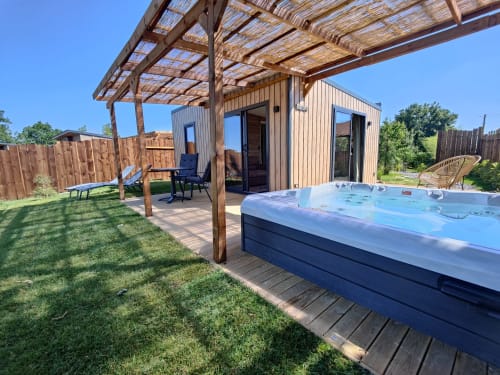 Cottage avec jacuzzi privatif avec jacuzzi privatif spa détente pour week-end en amoureux