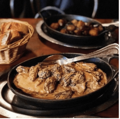 poulet à la crème de Bresse
