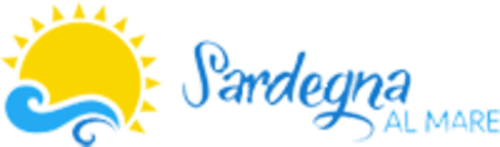 Logo Sardegna Al Mare con design sole e onda per l'hotel Torre Grande Oristano