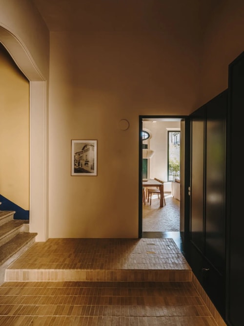 vestíbul allotjament apartament olot garrotxa fàbrica descals disseny