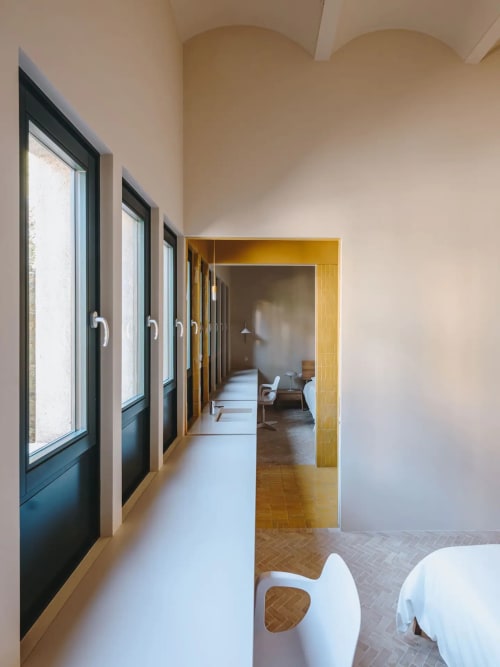 habitació allotjament apartament olot garrotxa fàbrica descals disseny