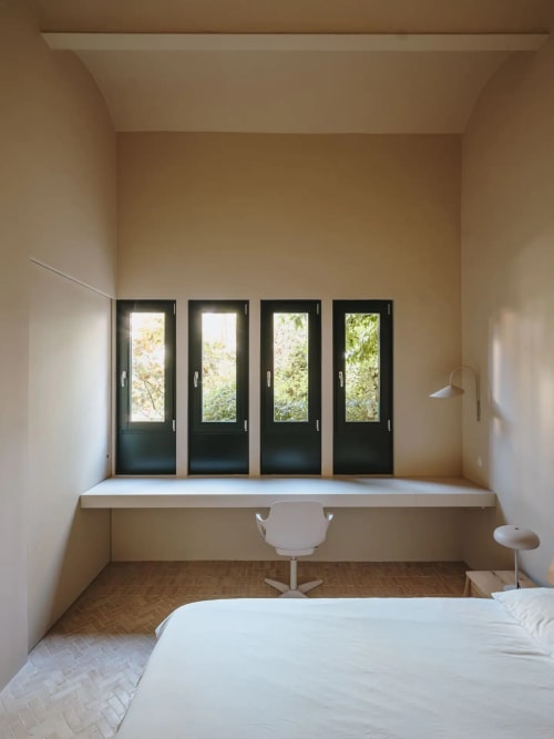 habitació allotjament apartament olot garrotxa fàbrica descals disseny 