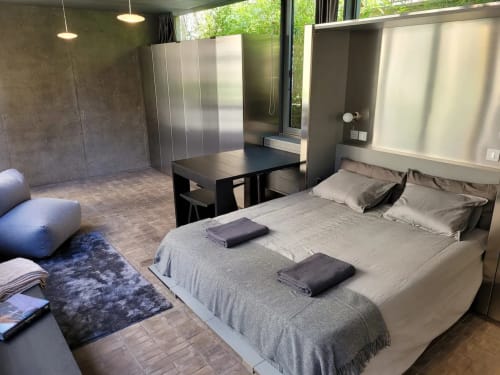 habitació allotjament apartament olot garrotxa fàbrica descals disseny 