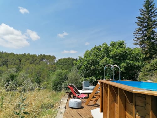 Location french riviera piscine - Les Muriers d'engaspaty