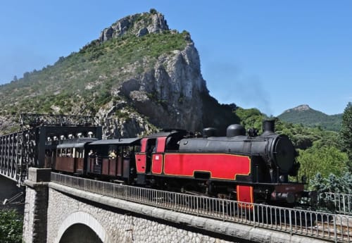 Train à vapeur Anduze - Saint-jean-du-Gard
