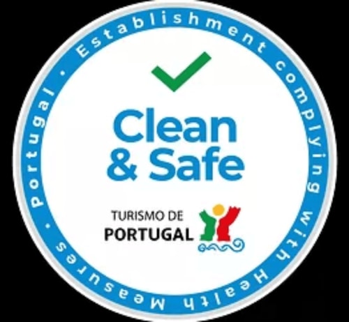 Clean & Safe certification seal by Turismo de Portugal for Charm Discovery Experiences in Leiria