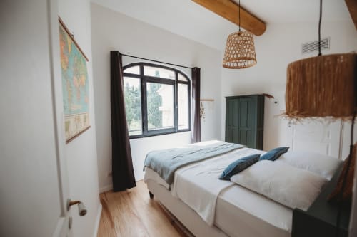 Chambre “Géographie” lumineuse avec vue sur le jardin