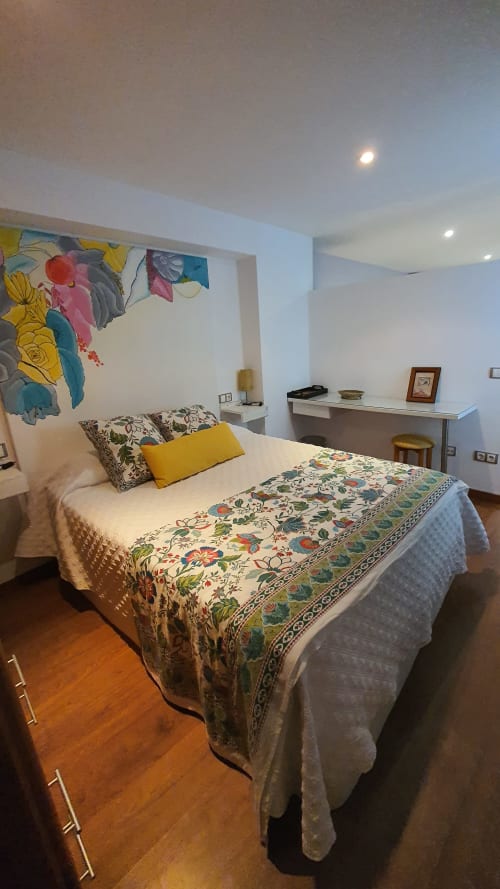 Dormitorio principal en vivienda de uso turístico Solano - Casa el Yelmo de Mambrino