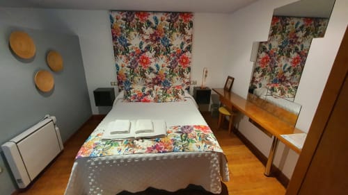 Dormitorio principal en vivienda de uso turístico Ábrego - Casa el Yelmo de Mambrino