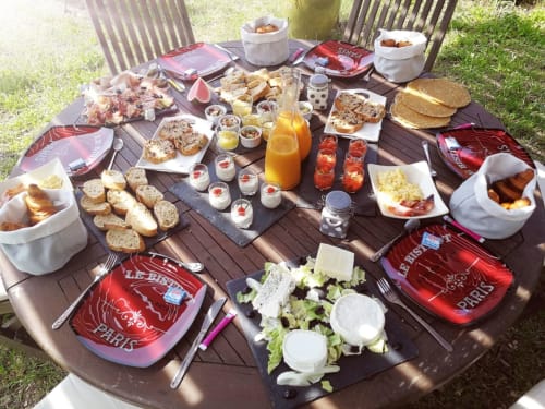 Brunch Seillans vacances gîte - Les Muriers d'engaspaty