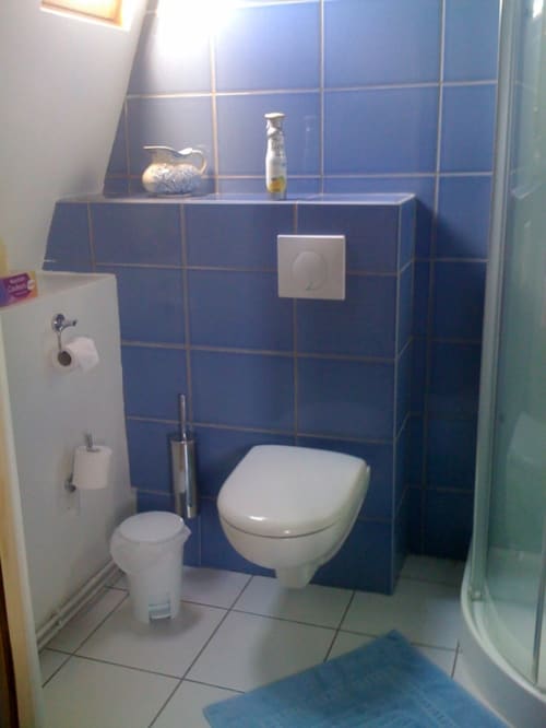 chambre double carbec cabinet toilettes douche attenant trauchandières bretagne
