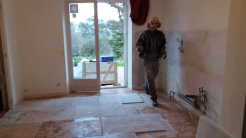 En travaux location de vacances Seillans - Les Muriers d'engaspaty