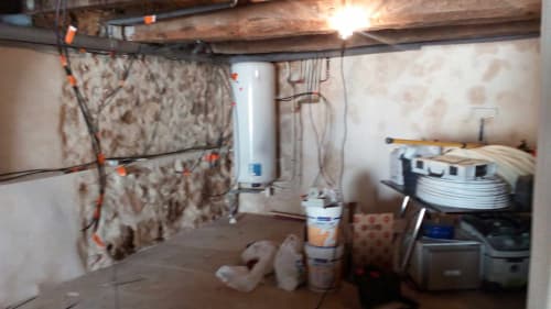rénovation gite Seillans - Les Muriers d'engaspaty