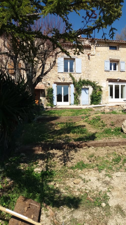 façade maison Les Muriers d'engaspaty