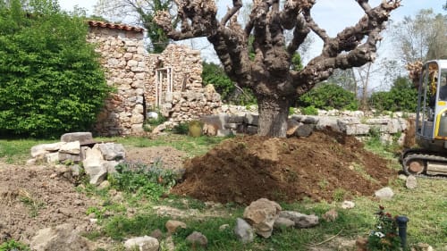 Travaux jardin Les Muriers d'engaspaty