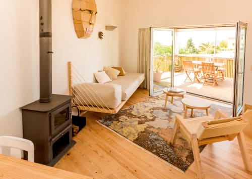 Cavalo de Madeira Guesthouse - Arelho, Portugal - overlooking the lagoon and the sea - former vineyard - recently built rooms 