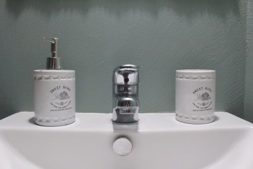 Bagno privato della Camera Dalia, arredato con cura - B&B Le Camere di Livia