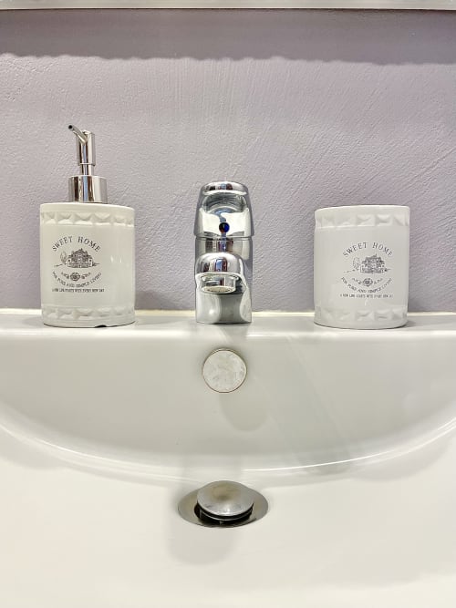 Bagno privato della Camera Lilla, arredato con cura - B&B Le Camere di Livia