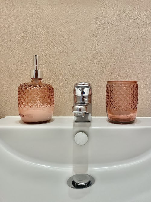 Bagno privato della Camera Rosa, arredato con cura - B&B Le Camere di Livia