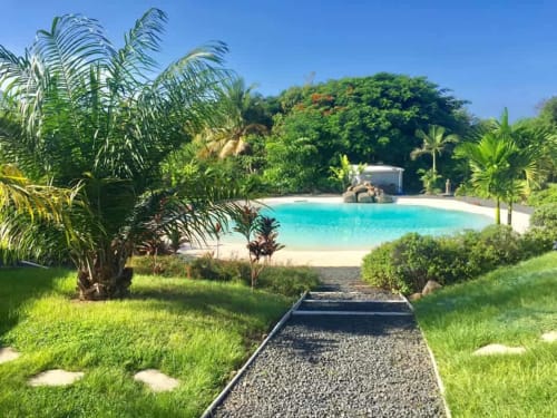 Lagon artificiel unique en Guadeloupe, situé à Saint-François.