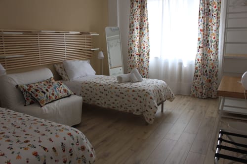 Agrigento, camera doppia con letti singoli con vista Templi e mare, bagno privato e TV - B&B L'Alba sui Templi in Sicilia.