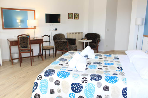 Agrigento, suite quadrupla con vista Templi e mare, scrivania e bagno privato - B&B L'Alba sui Templi in Sicilia.