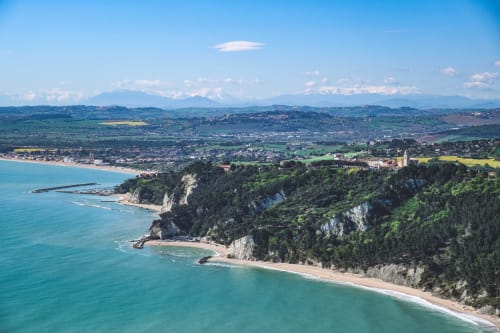 Conero Regional Park, Ancona, Marche - surroundings of B&B Pontemare in Collemarino.