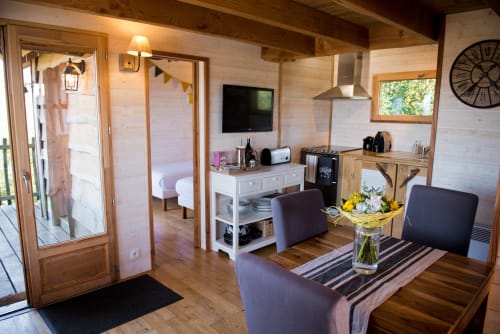 Cuisine Cabane Spa la Truffière Rocamadour