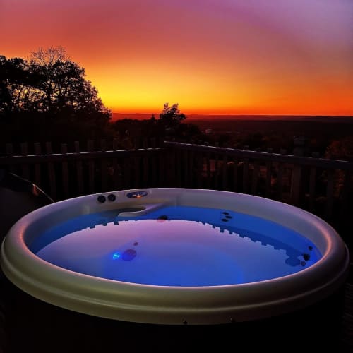Jacuzzi Cabane La Truffière Rocamadour
