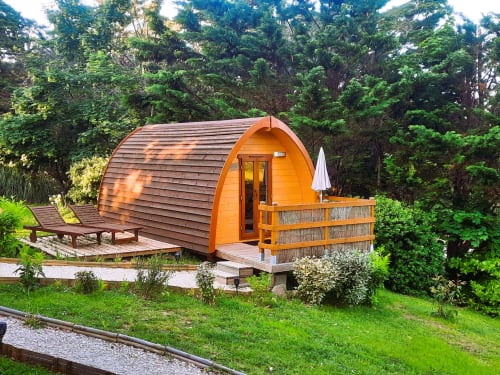 pod, megapod, cabin, glamping, occitanie, ariège, south france