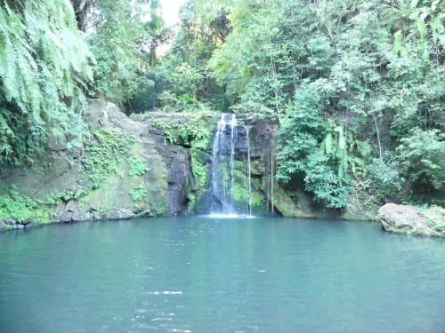 Excursion à la cascade sacrée à Nosy Be