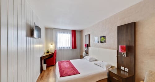 Hotel balladins urban Villejuif, Paris, chambre, lits, double, 2 personnes
