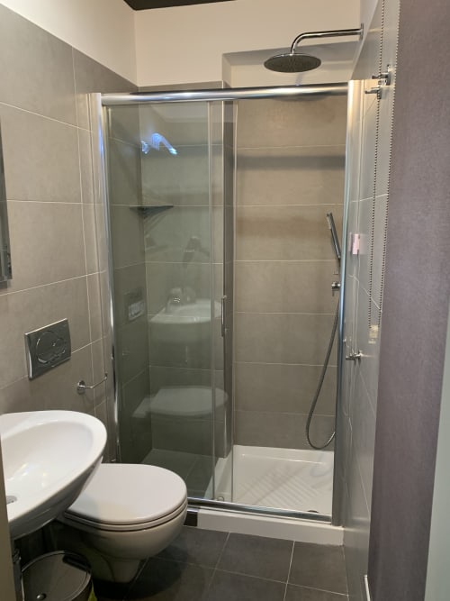 You and Me studio in Urbino for 3 with private bathroom and shower - near Casa Marzi in Pesaro, Marche.