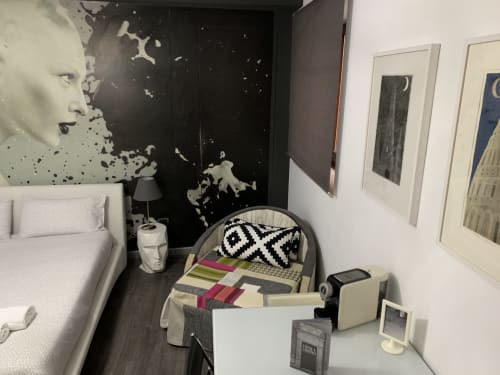 You and Me studio in Urbino for 3 with double bed and sofa bed, table and coffee machine - near Casa Marzi in Pesaro, Marche.
