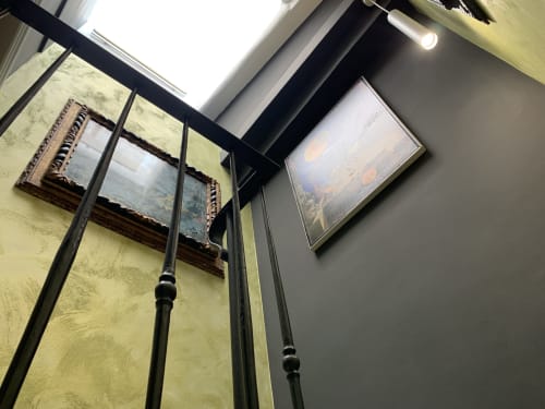 Interno struttura B&B Albornoz a Urbino, presenti 3 monolocali - vicino Casa Marzi a Pesaro, Marche.