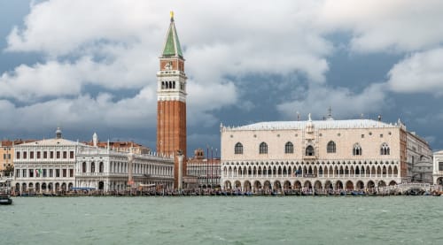 St. Mark's Basilica and Bell Tower in Venice, Italy - Covo del Pirata nearby