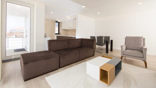 Apartamentos com vistas panorâmicas para o mar - design - contemporâneo- Madalena - Portugal